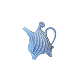 Periwinkle Mini Teapot with Lid by Roberta Polfus