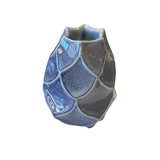 Periwinkle Faceted Vase by Roberta Polfus