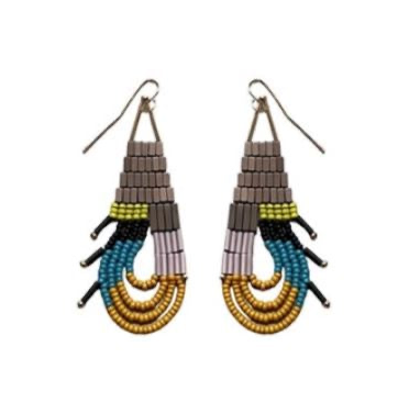 Culture Shock Earrings by Trecy Bleich