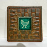 Chicken Coaster by Macone Clay