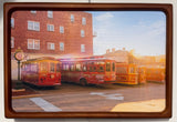 Trolley Depot Framed Photo Art By Hallie Bear