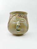 Face Pot by Lori Bonz