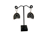 Earrings - Medium Curved Half Oval by Hanna Piepel