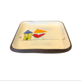 Wish You Small Square Plate by ZPots