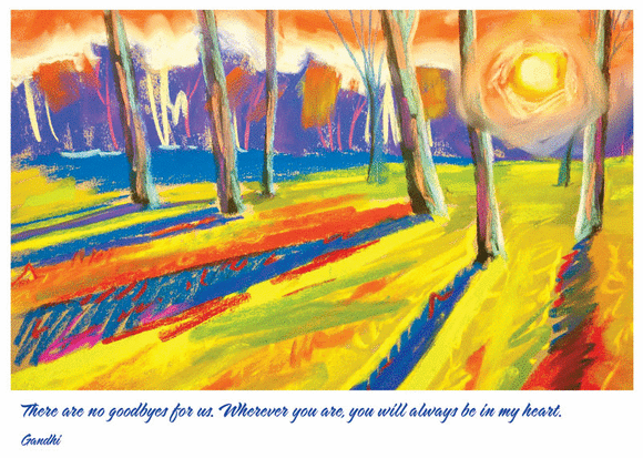 Golden Hour Sympathy Card from Artists to Watch