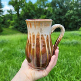 Curved Mug by Blanket Creek Pottery