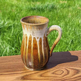 Curved Mug by Blanket Creek Pottery