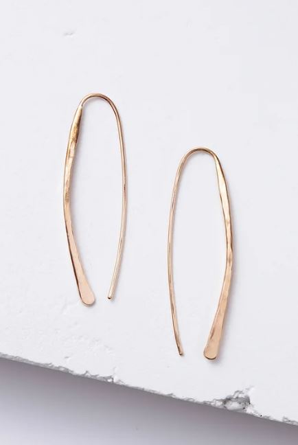 Drop Earrings - Gold by Zuzko Jewelry