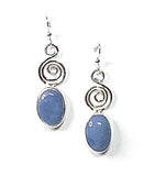 Blu Blue Moon Earrings by Shirley Price