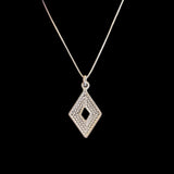 Millie Small Silver Filigree Necklace by Olmox Fine Filigree Jewerly