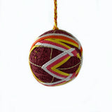 Temari Ball Ornament by Geri Eitter
