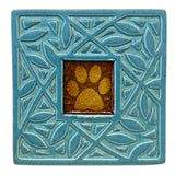 Paw Print Coaster by Macone Clay