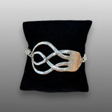 Hammered Fork Bracelet by Lynn and Karl Berg