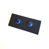 Lapis Post Earrings by Margie Magnuson