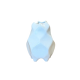 White Faceted Vase by Roberta Polfus