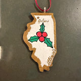 Galena Ornament Painted by Lena Olson and Created by Anthony Krier