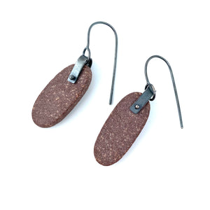 Slice Rivet Earrings by Jennifer Nunnelee