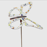 Wispy Copper & Enamel Butterfly by Annabelle Noel Designs