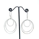 Silver Earrings by Lizbeth Doran