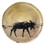 Dinner Plate - Moose by Wade Scheel