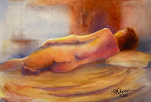 Female Nude Reproduction by JoAnne Hauser Warren