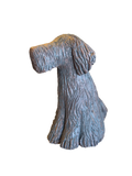 Sitting Shaggy Dog by Sharon Stelter