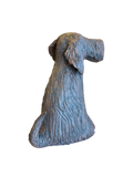 Sitting Shaggy Dog by Sharon Stelter