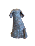 Sitting Shaggy Dog by Sharon Stelter