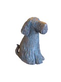 Sitting Shaggy Dog by Sharon Stelter