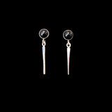 Black Onyx Earrings by Margie Magnuson