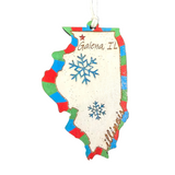 Galena Ornament Painted by Stormy Mochal and Created by Anthony Krier