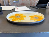 Sunflower Oval Tray by ZPots