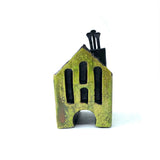 Green Raku House by Elizabeth Boggess