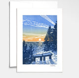 Thinking of You Greeting Card by Nan Onkka