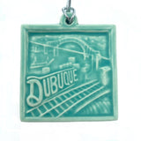 Dubuque Tile Ornament by Whistling Frog