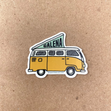 Galena VW Camper Sticker by Acme Local