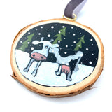 Cow Ornament by David Hinds