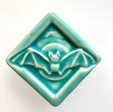 Bat 2" x 2" Tile by Whistling Frog