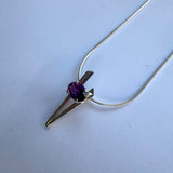 Amethyst Necklace by Margie Magnuson