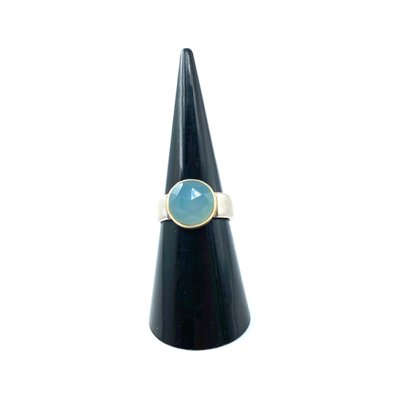 Chalcedony Ring by Kenneth Pillsworth