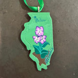 Galena Ornament Painted by Lena Olson and Created by Anthony Krier
