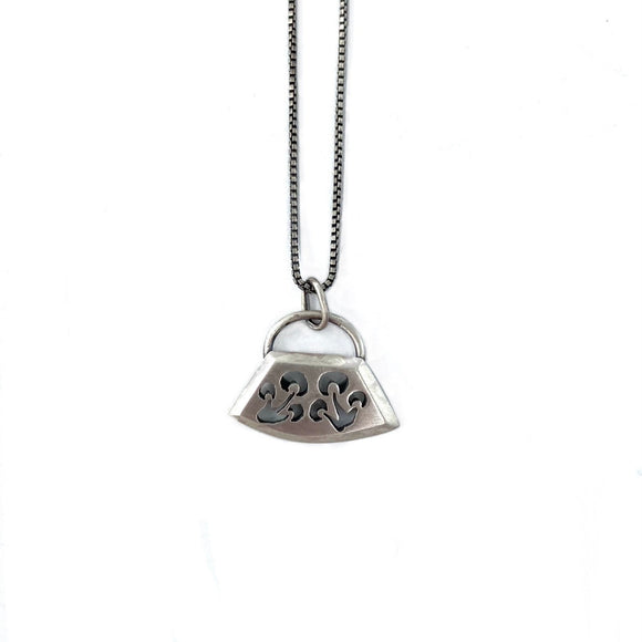 Honey Mushroom Necklace by BMF Jewelry