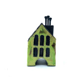 Green Raku House by Elizabeth Boggess