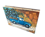 Blue Truck Block by David Hinds