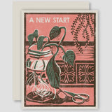 A New Start Card by Heartell Press