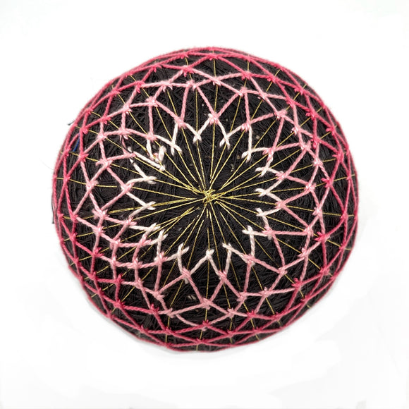 Temari Ball Ornament by Geri Eitter