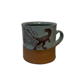Velociraptor Americano Mug by Keith Hershberger