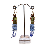 Leona Patchwork Earrings by Trecy Bleich