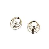 Grad Circle Post Earrings - Mini by MPR Jewelry