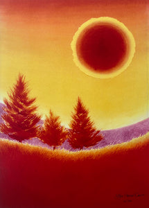 Sun Dance II Reproduction by JoAnne Hauser Warren